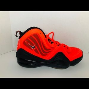 Nike Air Penny V (Size 9) Total Crimson Black